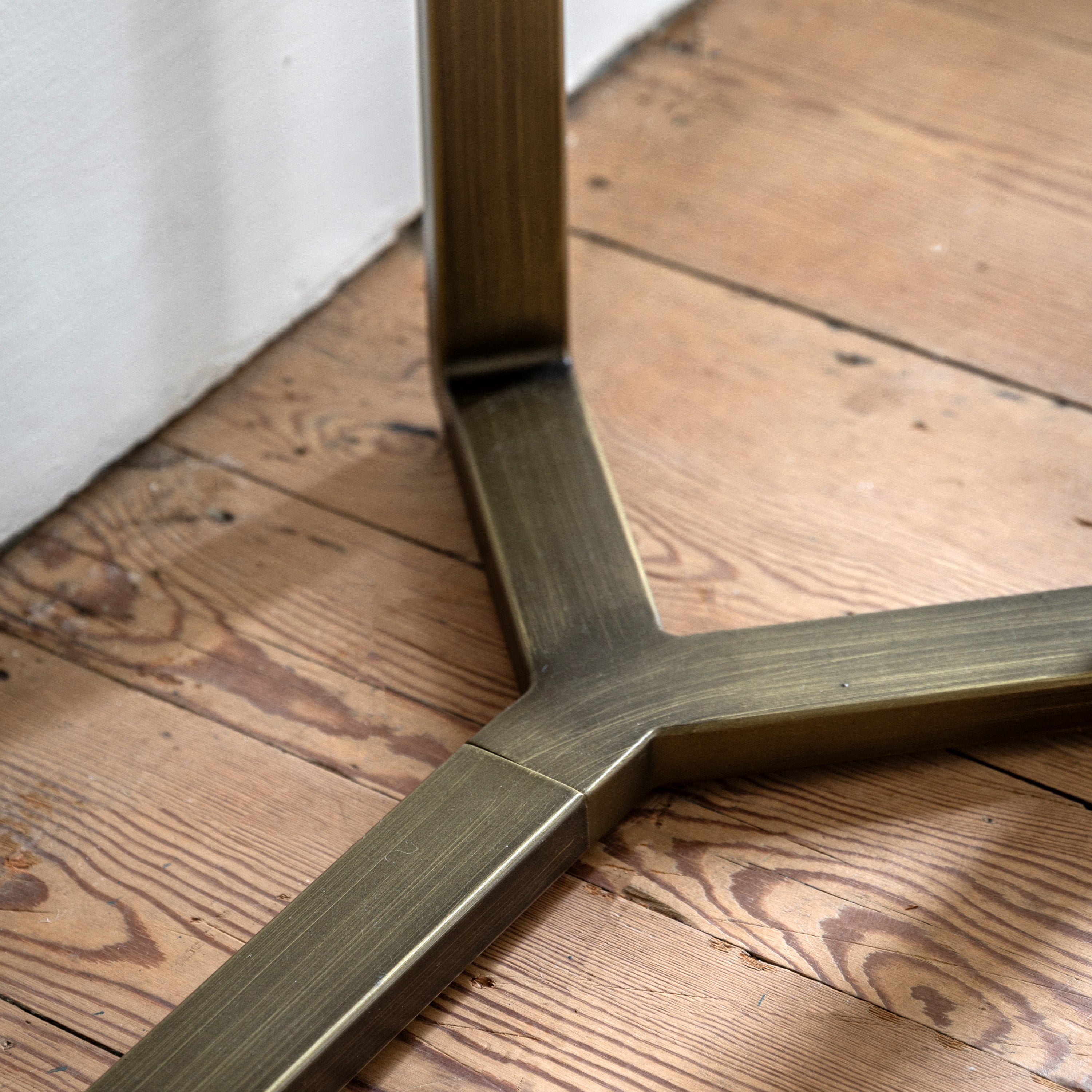 Annecy Bronze & White Concrete Console Table